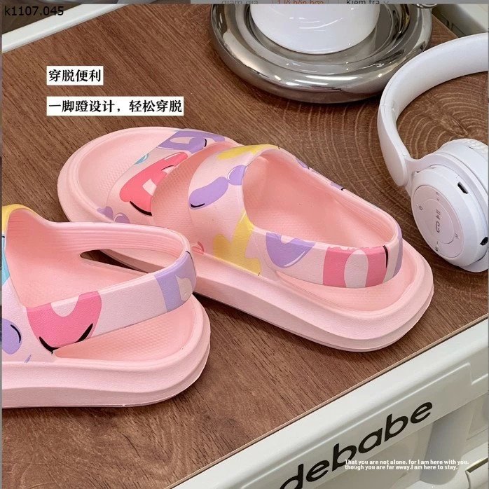 SANDAL  NHỰA PVC SIÊU NHẸ CHO BÉ