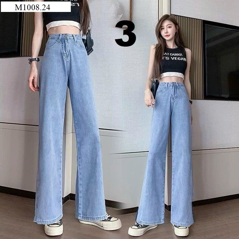 QUẦN JEANS SUÔNG HACK DÁNG