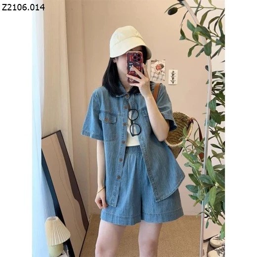 SET SHORT DENIM CHO NỮ