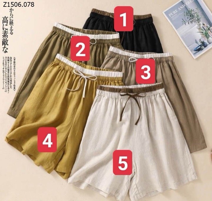 Quần short nữ 15