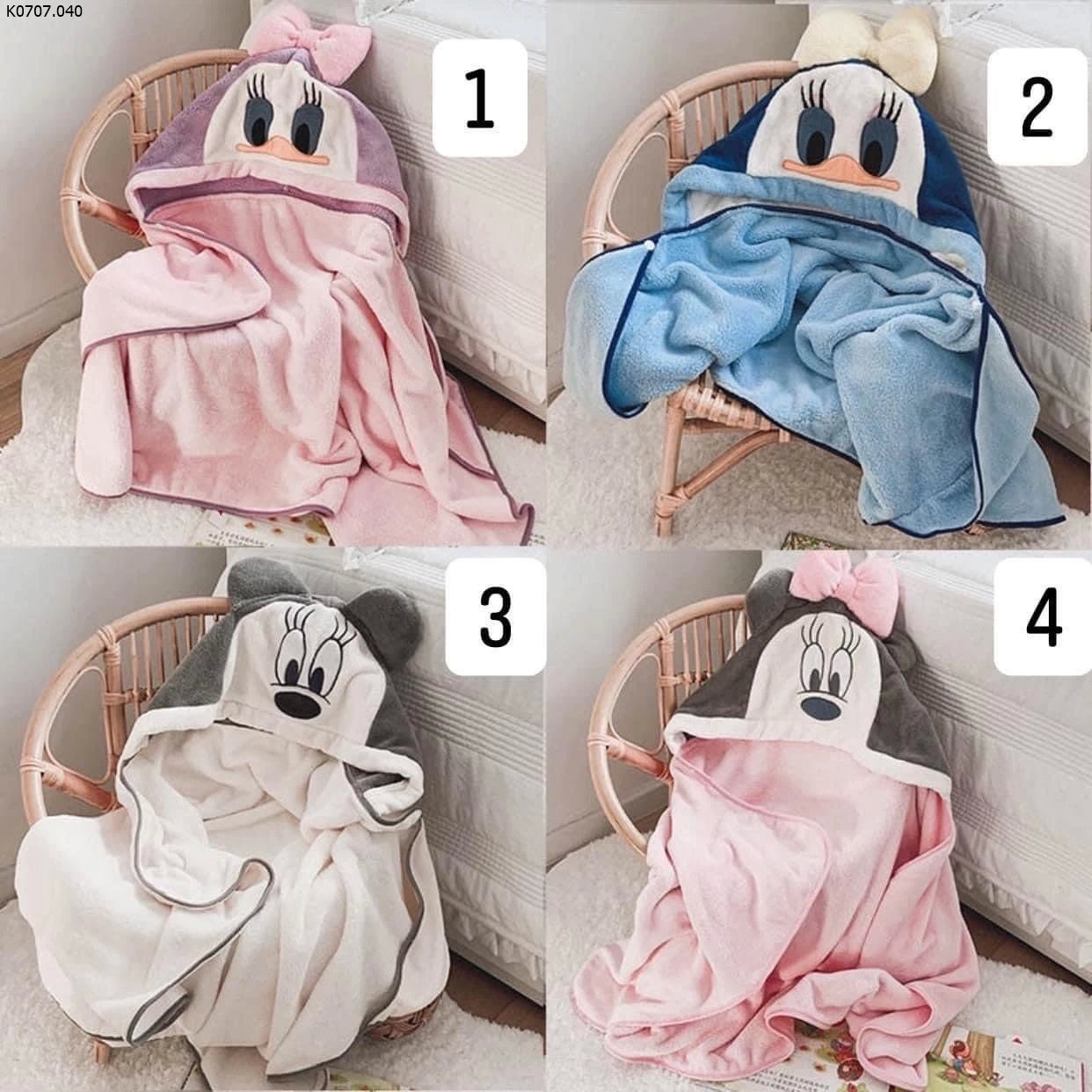 ÁO CHOÀNG MICKEY 2IN1