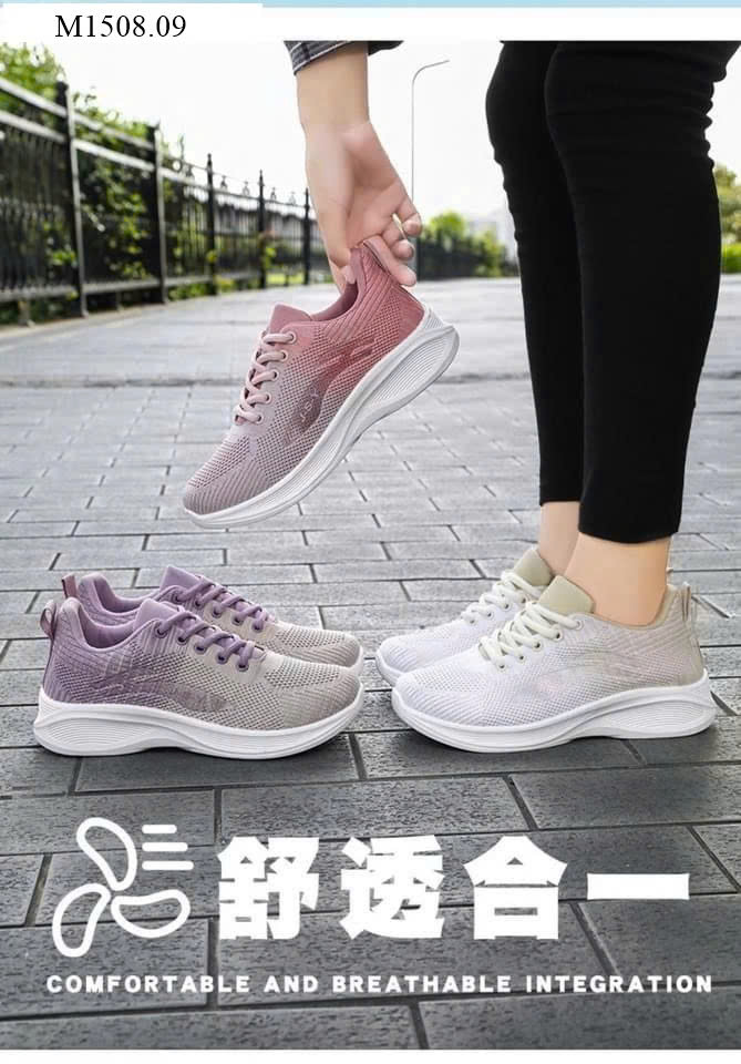 SNEAKER THỂ THAO NỮ PHỐI MÀU