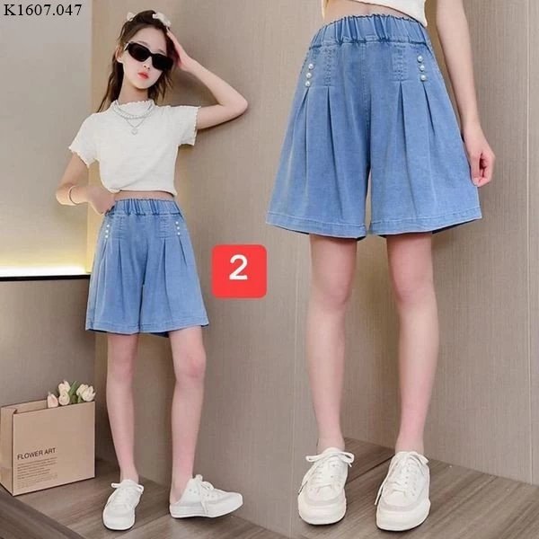 QUẦN SHORT JEAN GIẤY BG