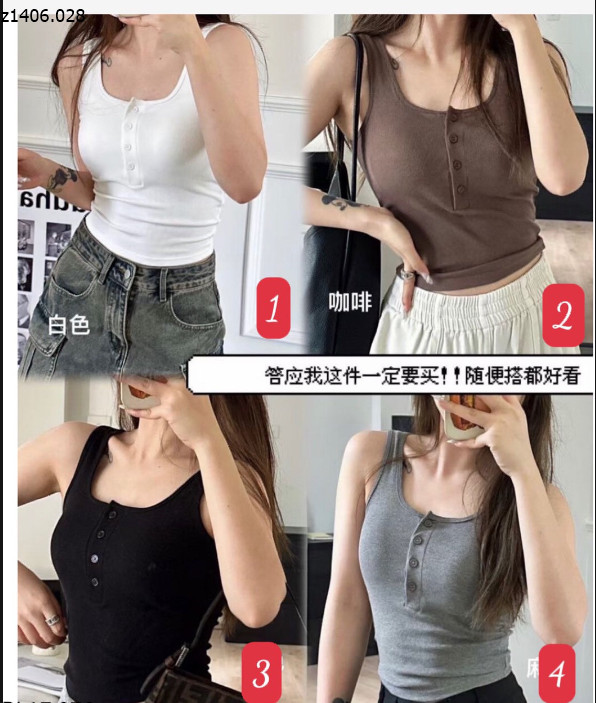 ÁO BA LỖ NỮ KÈM BRA  14