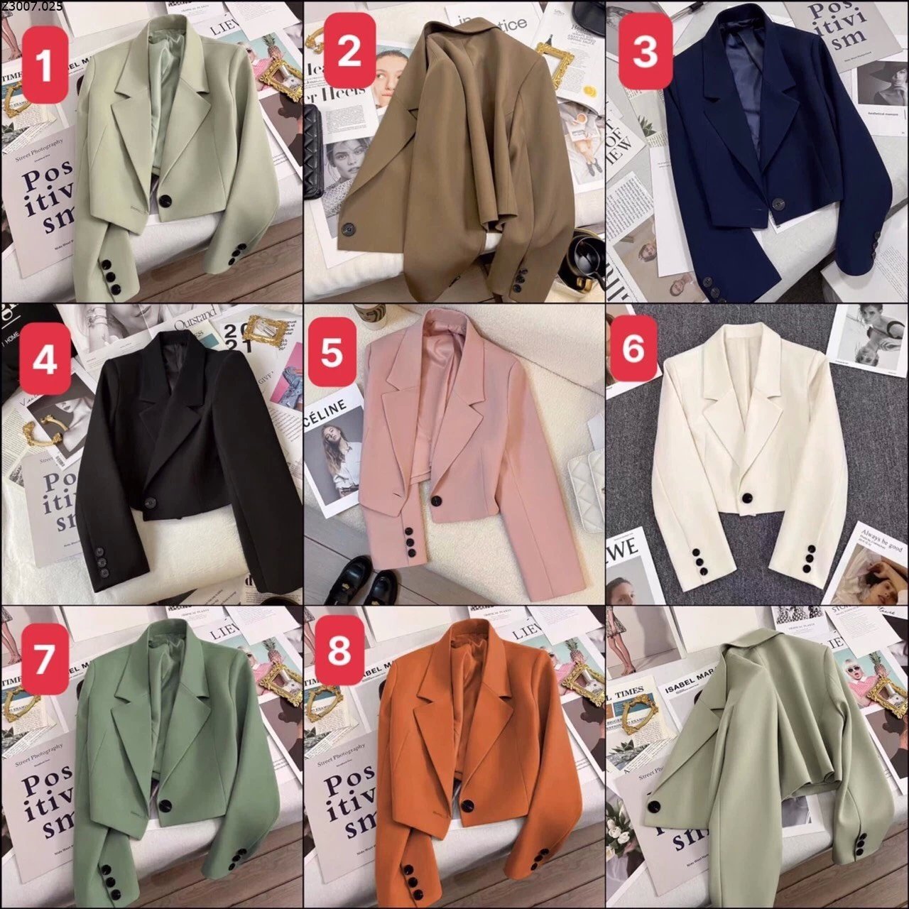 BLAZER LỬNG NỮ