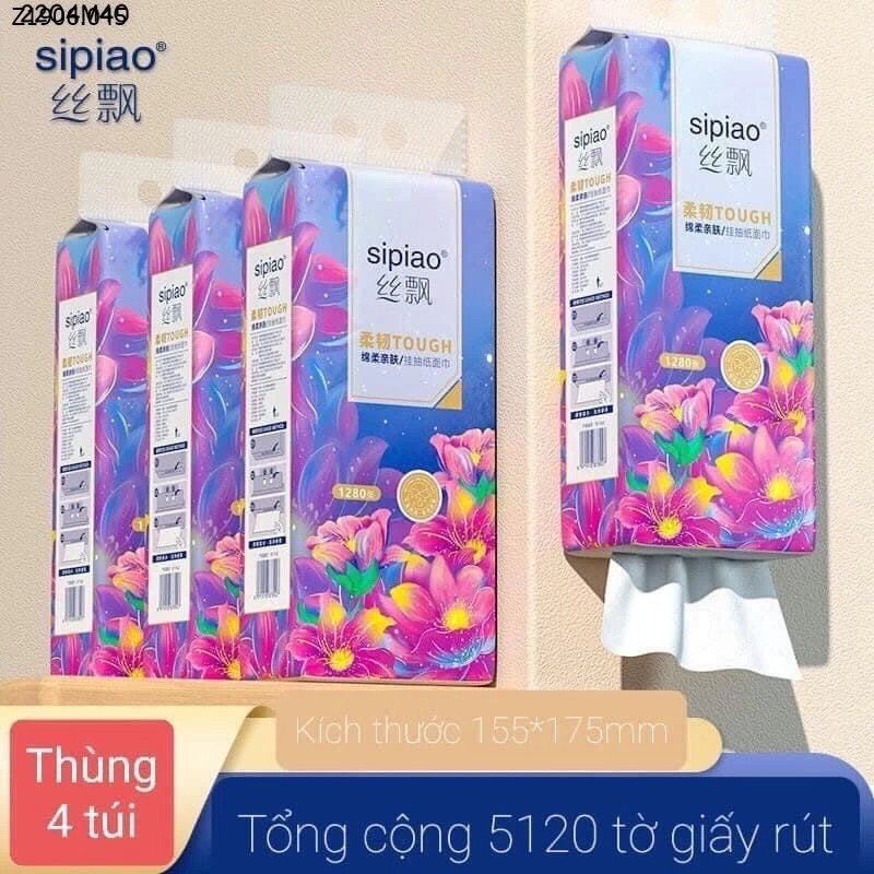 THÙNG 4 TÚI GIẤY TREO (5120 tờ)