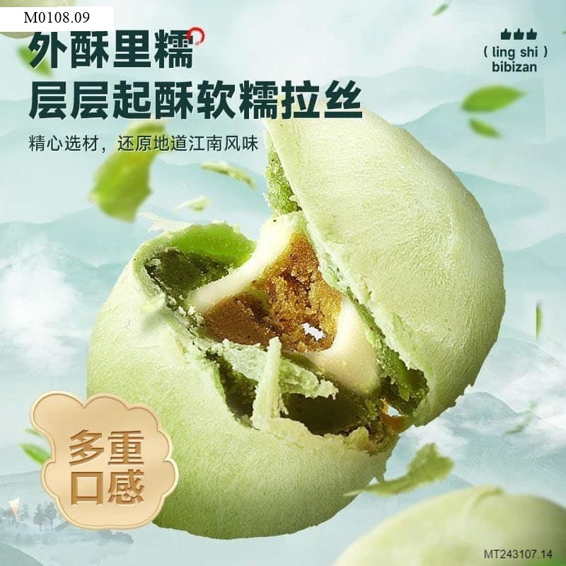 BÁNH MATCHA NHÂN MOCHI TRỨNG MUỐI