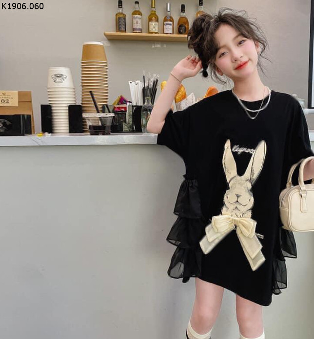 VÁY ÁO THỎ CUTE CHO BÉ GÁI SZ ĐẠI