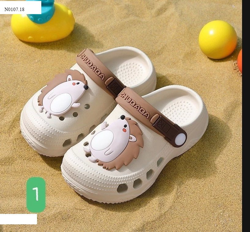 DÉP SỤC CROCS CUTE CHO BÉ