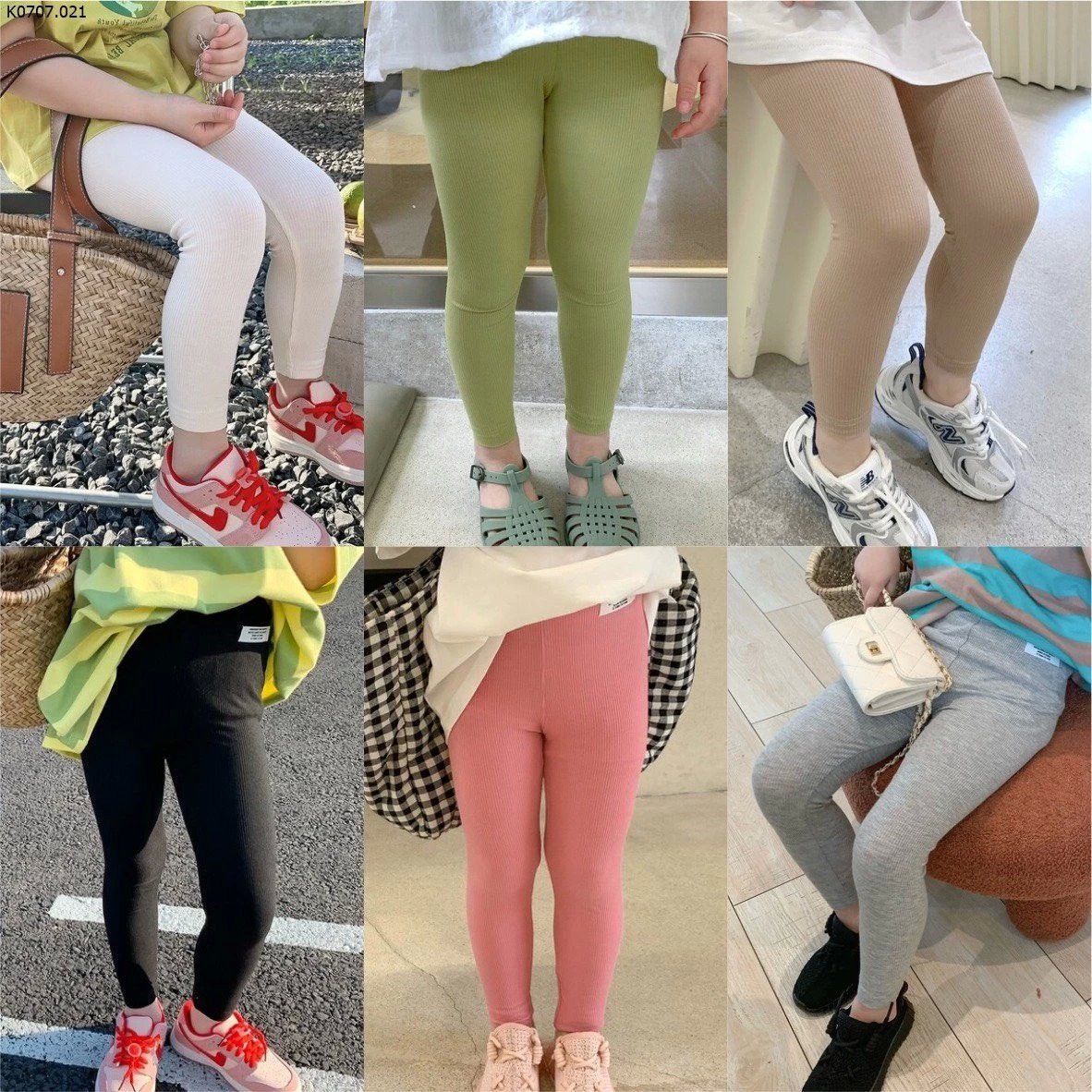 QUẦN LEGGING BÉ GÁI