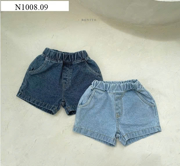 QUẦN SHORT DENIM CHO BÉ