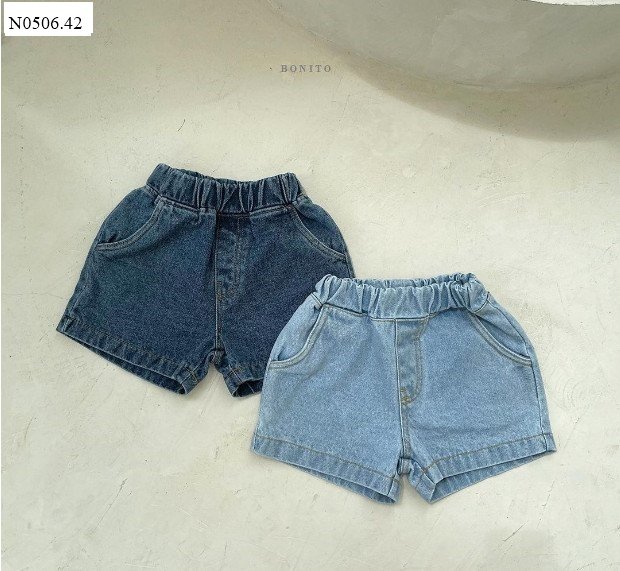 QUẦN SHORT DENIM CHO BÉ