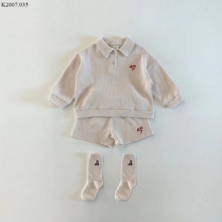 Set nỉ cổ polo BNT