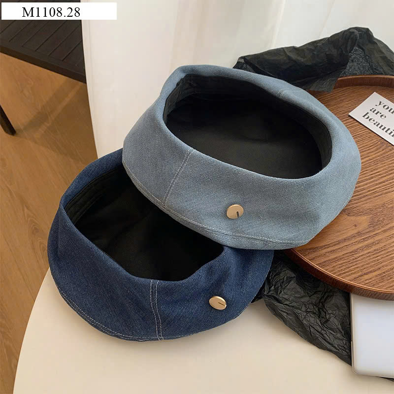 MŨ NỒI DENIM  NỮ