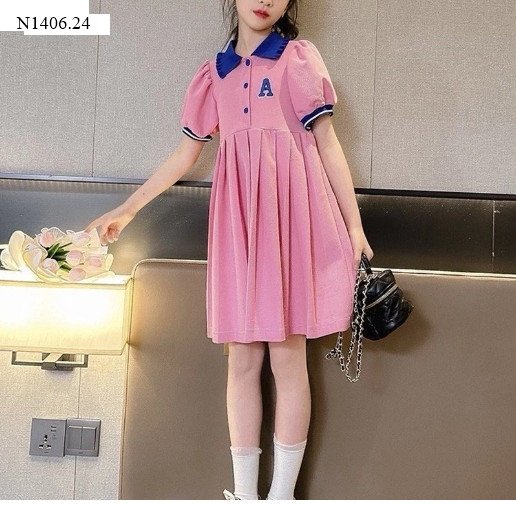 VÁY POLO BÉ GÁI SIZE ĐẠI 14