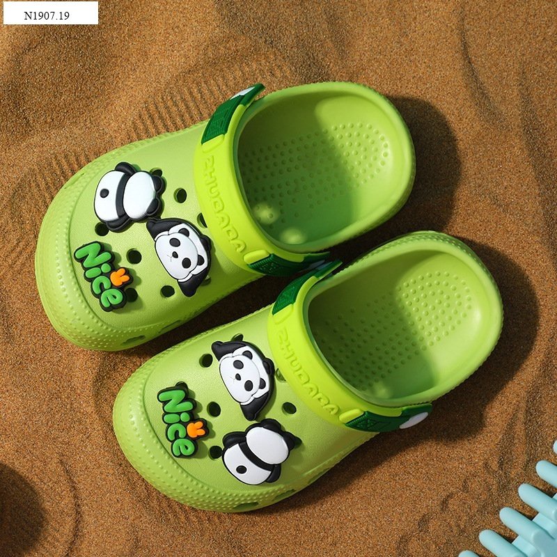 DÉP SỤC CROCS CUTE CHO BÉ