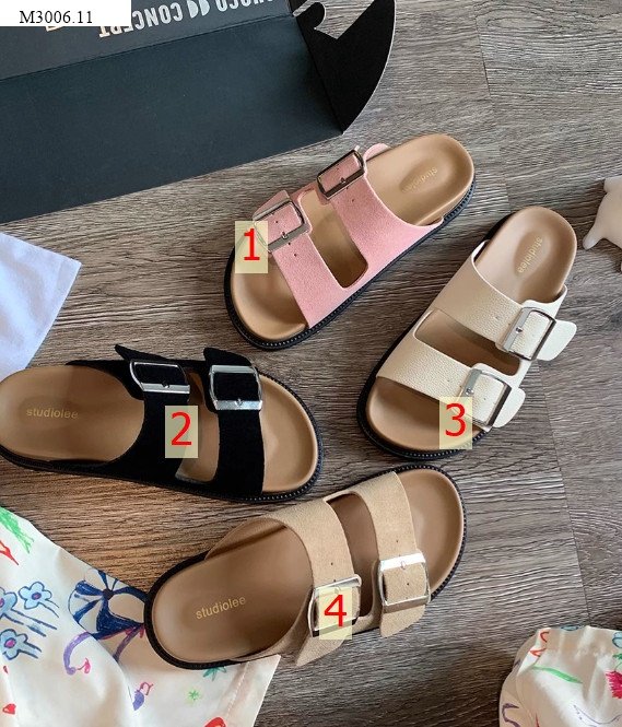 SANDAL CÓ KHÓA VUÔNG ĐẾ GIÀY