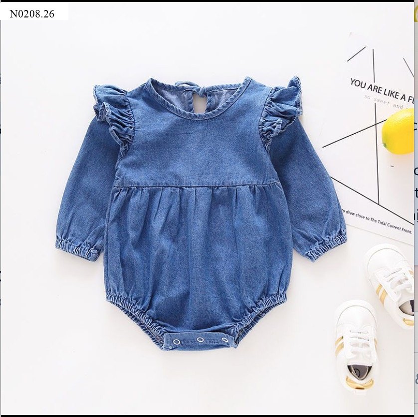 SET BODY SUIT DENIM