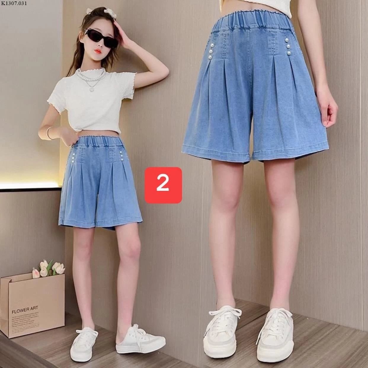 QUẦN SHORT JEAN GIẤY BG