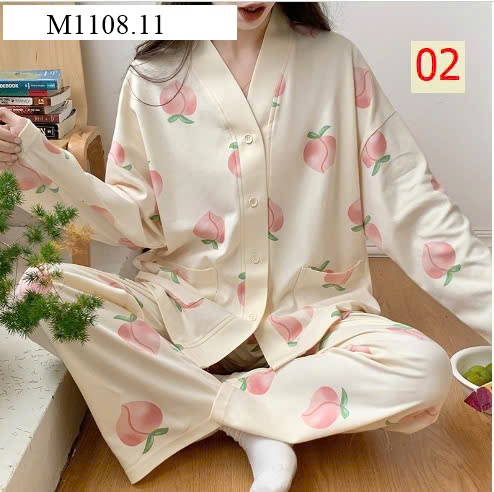 PIJAMA COTTON MẶC NHÀ