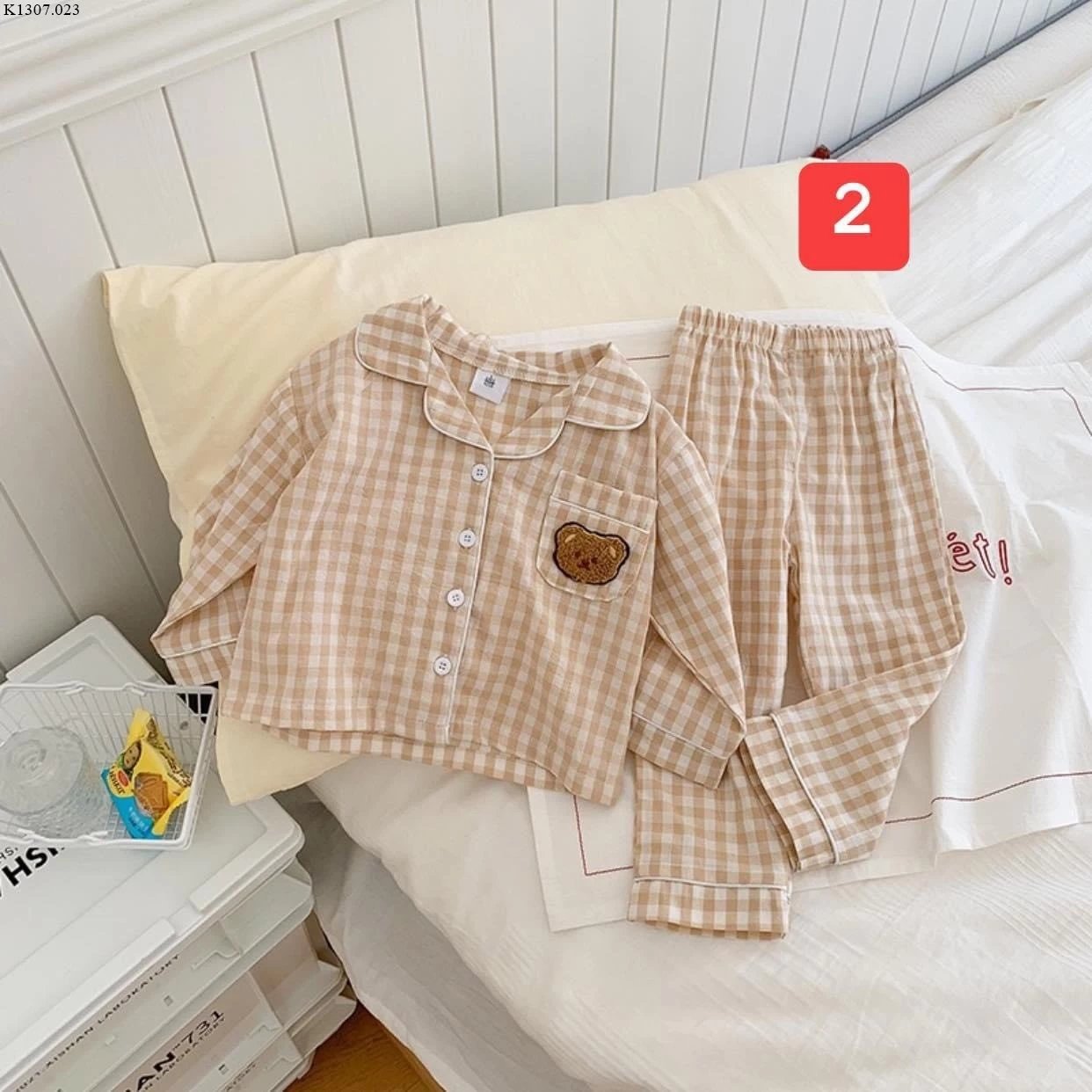 BỘ NGỦ PIJAMA CHO BÉ