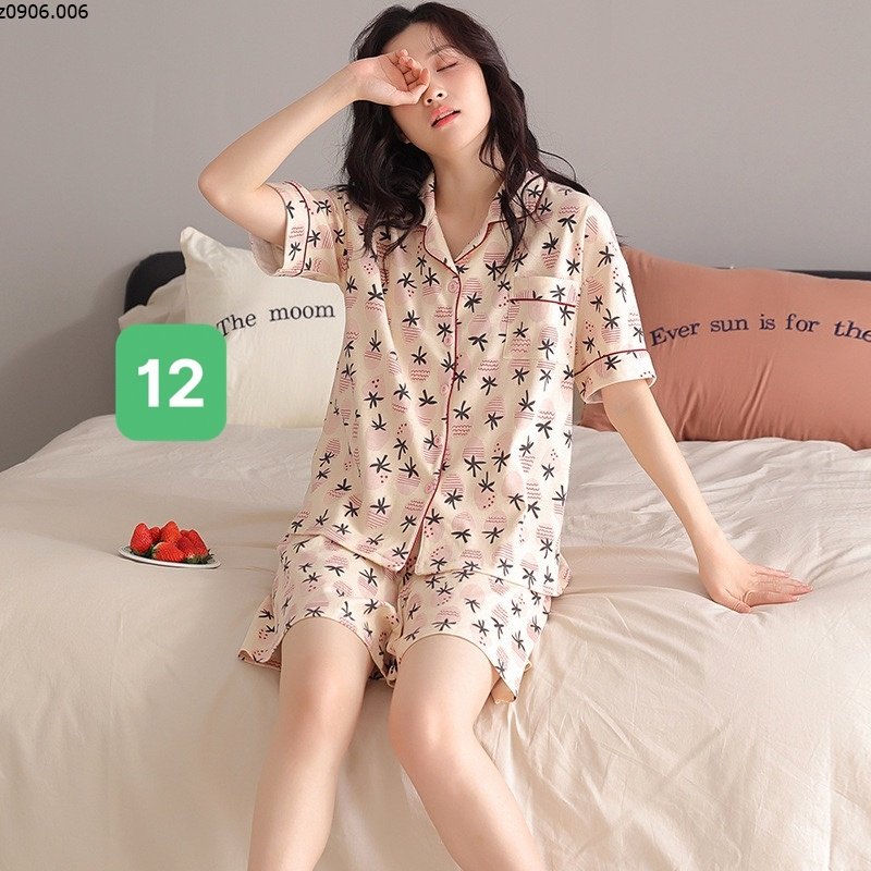 BỘ PIJAMA CỘC QCCC