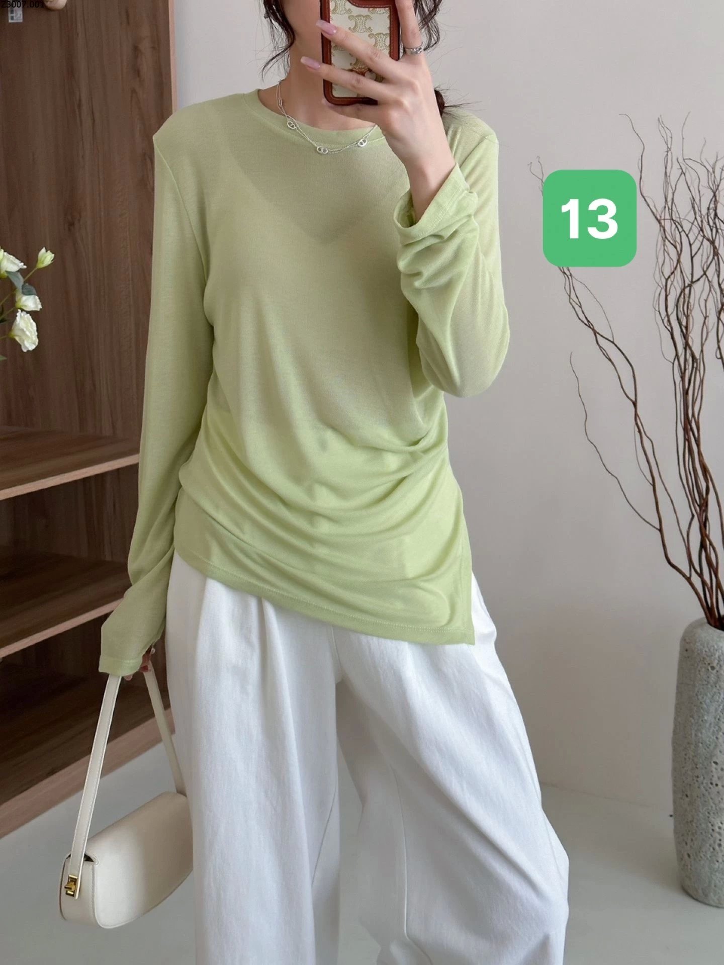 ÁO MỎNG DÀI TAY TENCEL CHO NỮ