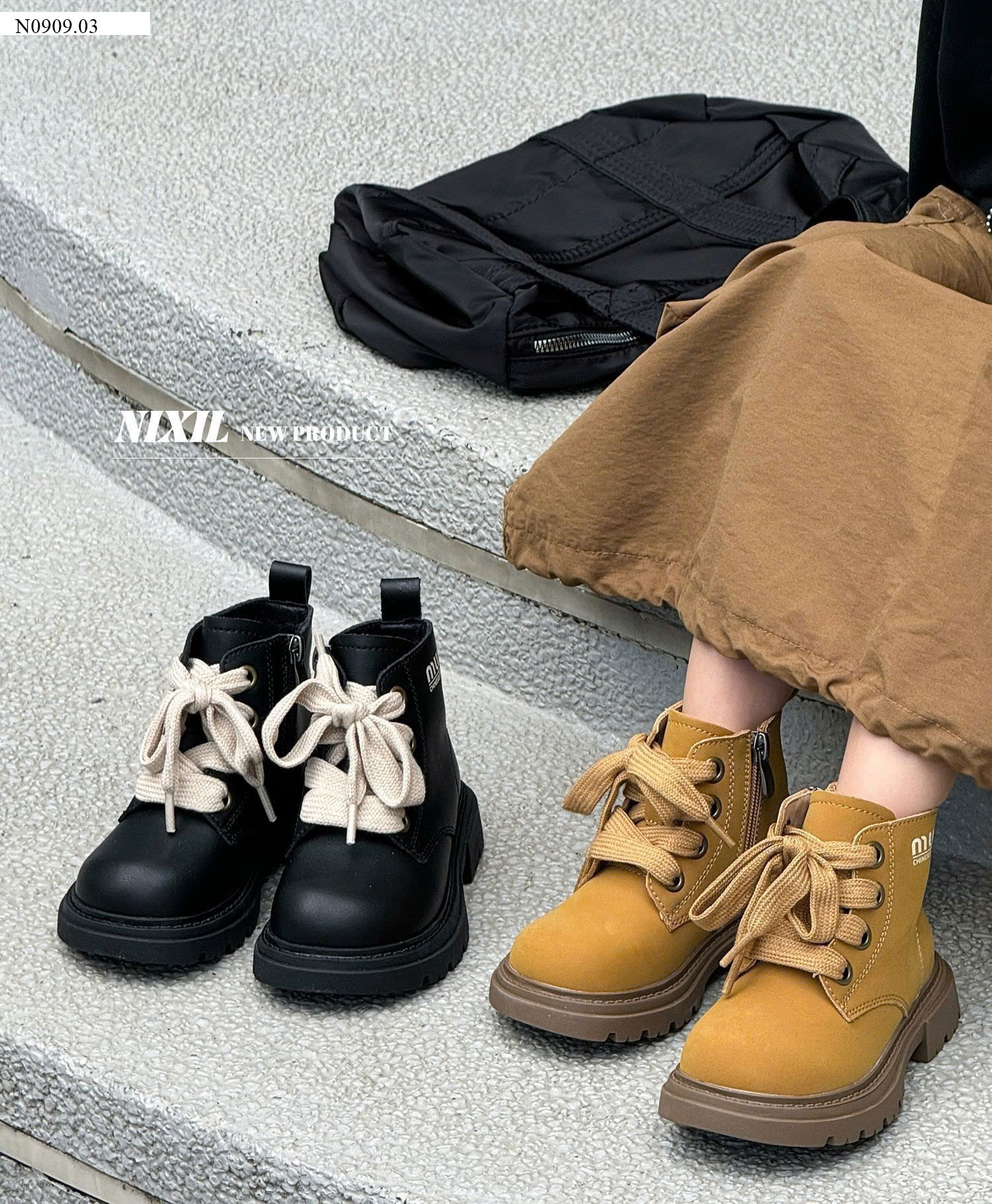 BOOT NGẮN CHO BÉ Sz 26-30: 192k, Sz 31-36: 202k