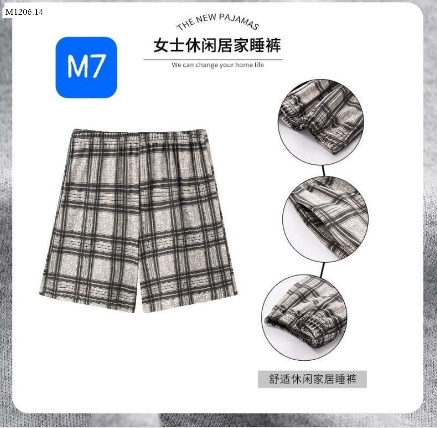 QUẦN SHORT KẺ 12