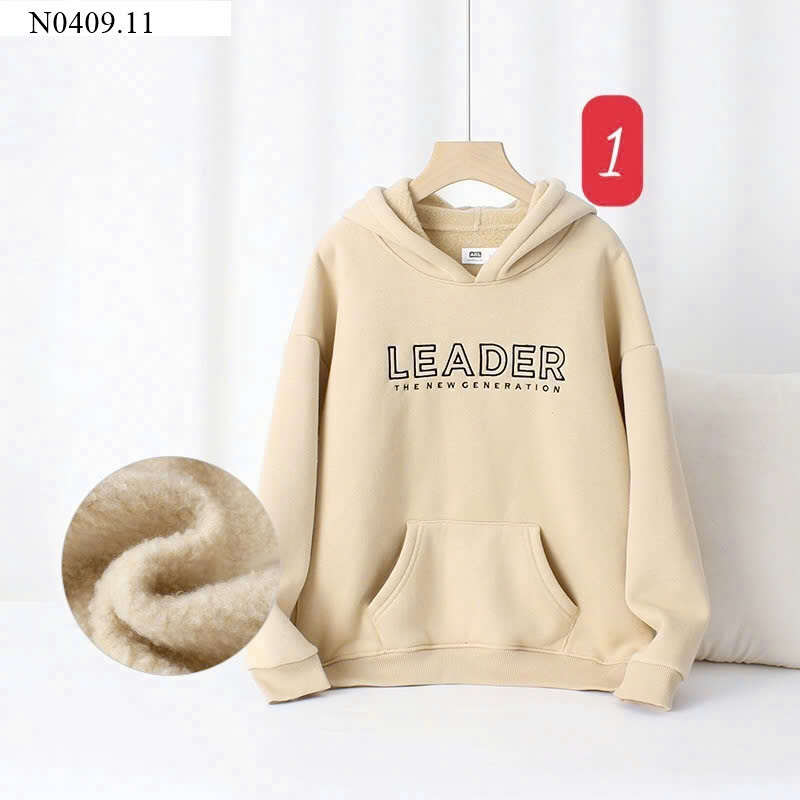 ÁO NỈ HOODIE BÉ TRAI