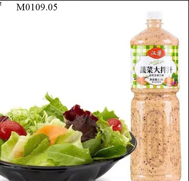 SỐT MÈ RANG ĂN SALAD