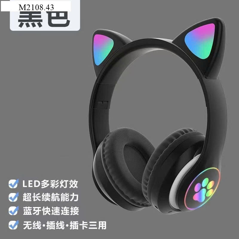 TAI NGHE TAI MÈO BLUETOOTH