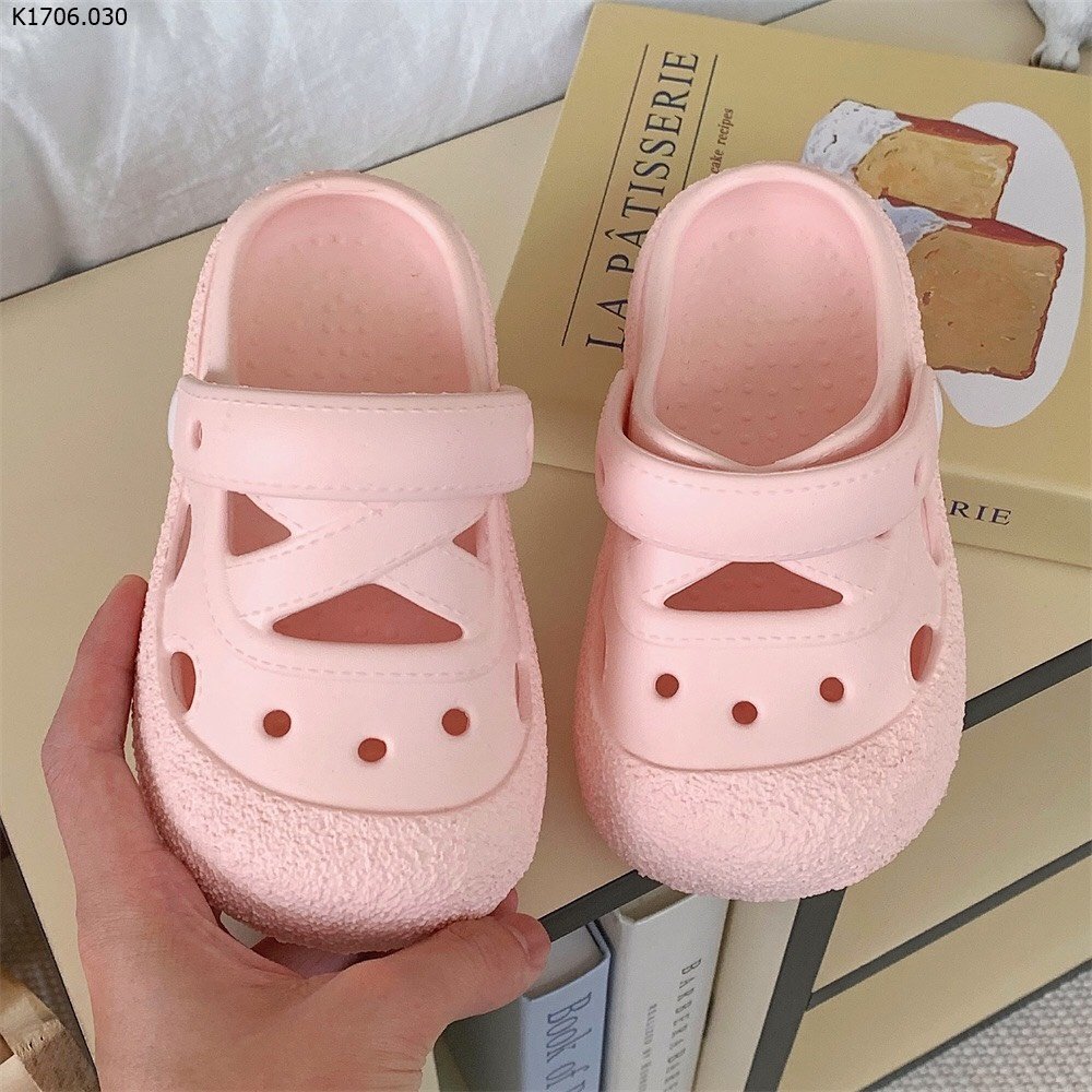 SỤC CROCS TRƠN CHO BÉ 17