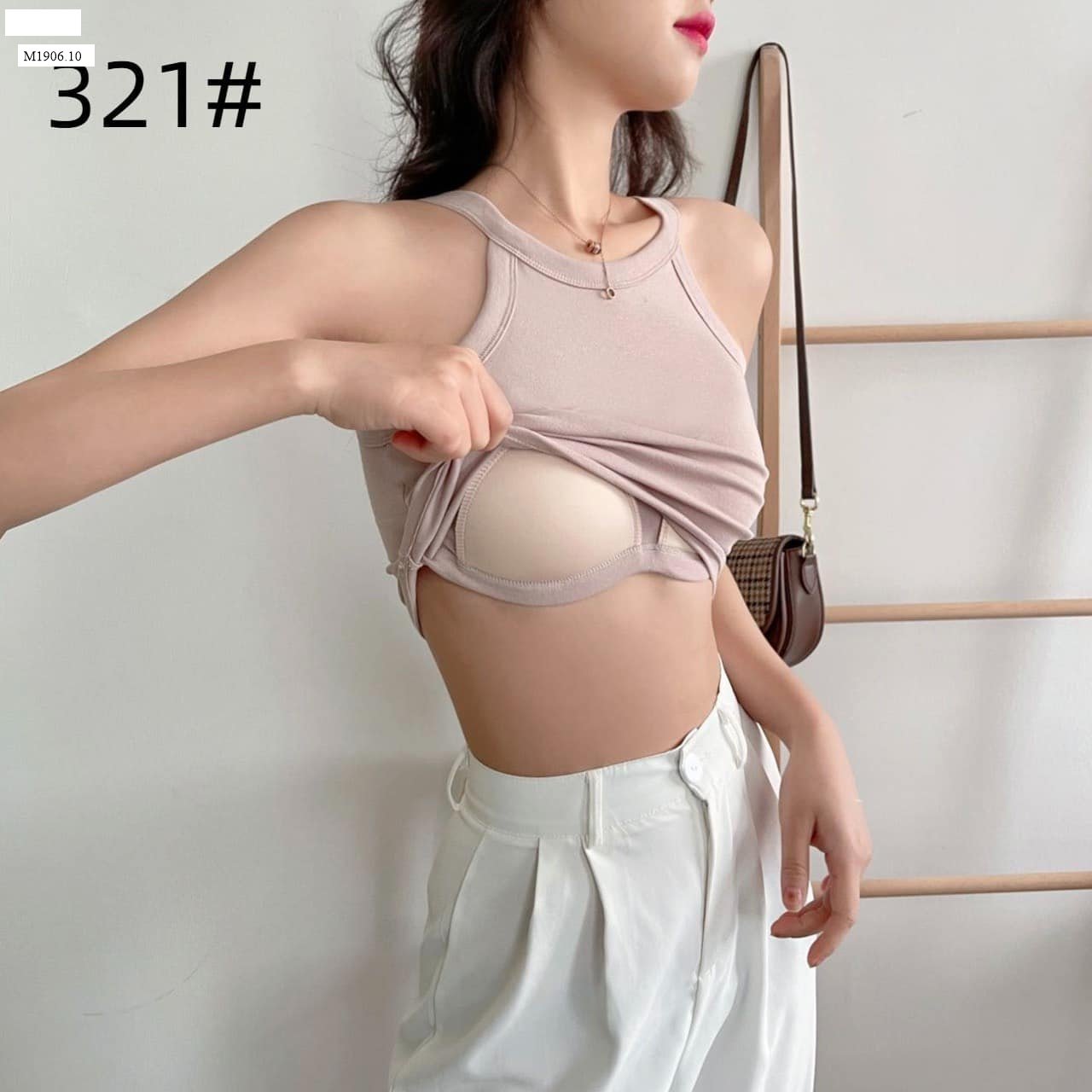 ÁO CROP KÈM BRA CHO CÁC CHỊ EM MÙA HÈ