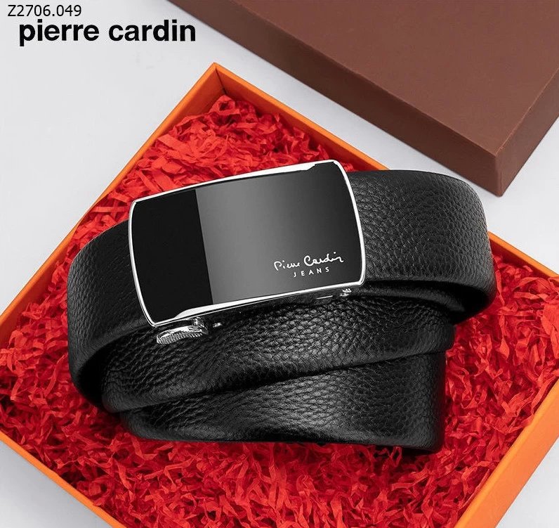 Thắt lưng nam khoá mạ crom #Pierre #Cardin