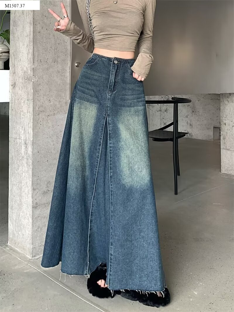 CHÂN VÁY DENIM