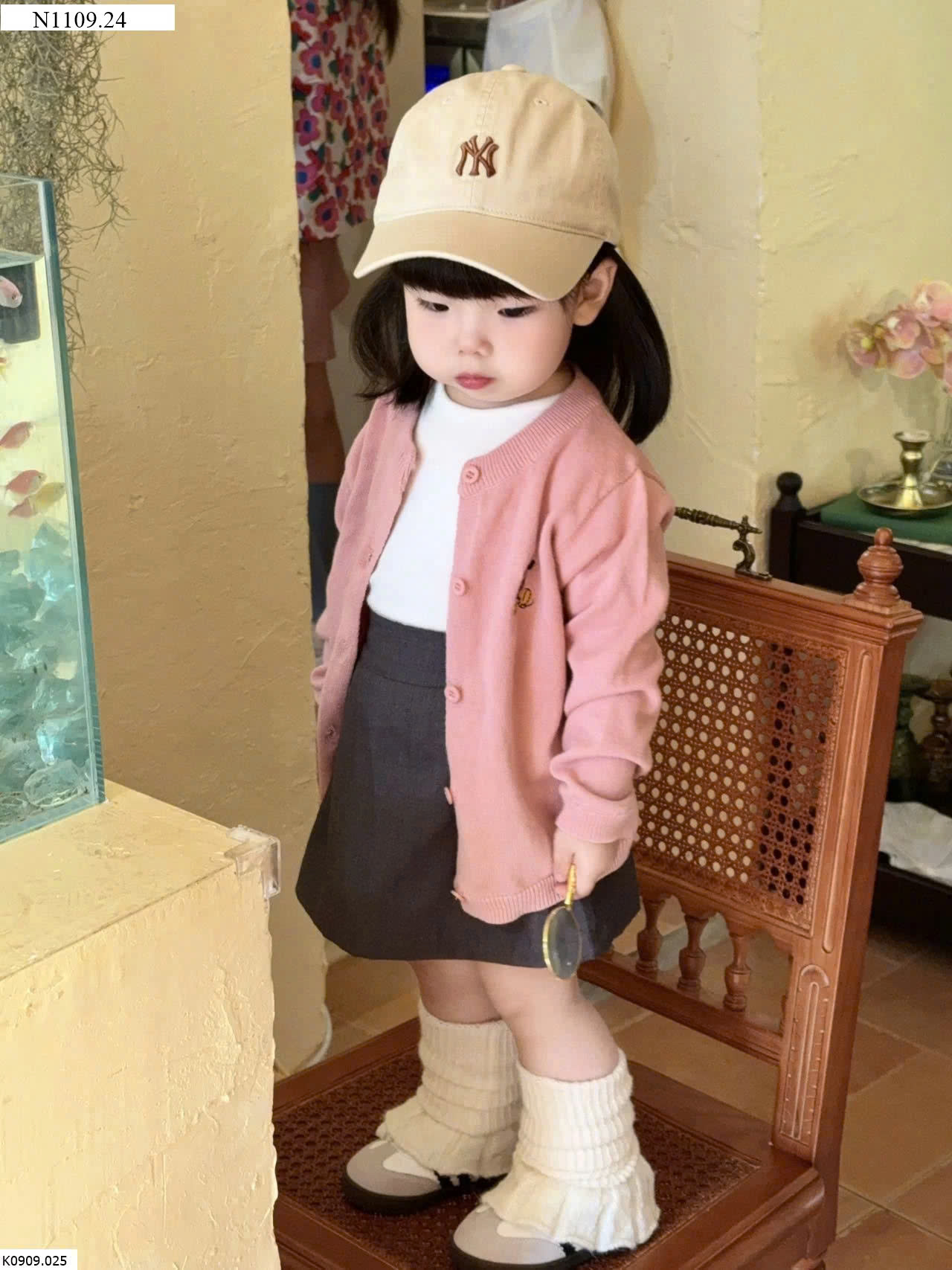 CARDIGAN ĐÔI HỌA TIẾT MICKEY,.,.,.,