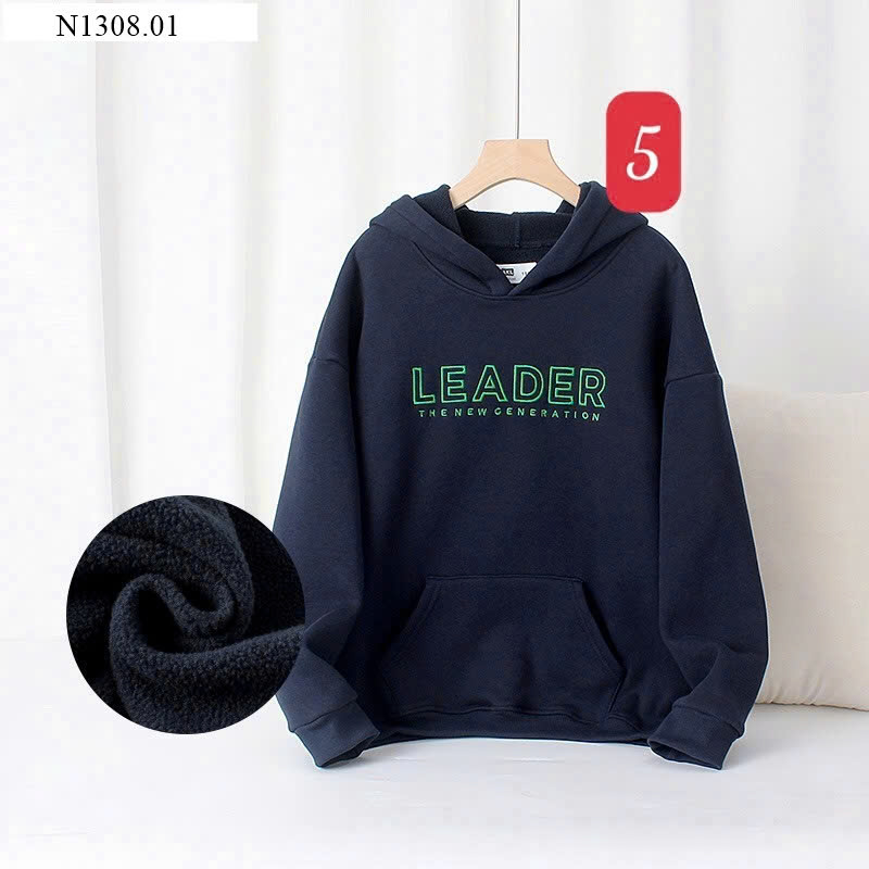 ÁO NỈ HOODIE BÉ TRAI