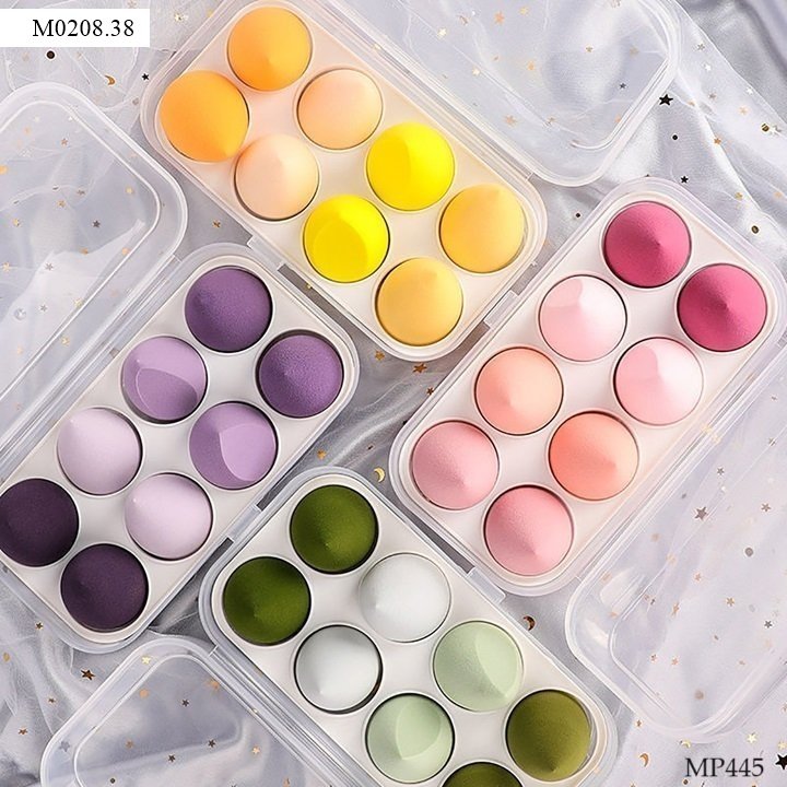 SET 8 BÔNG MÚT TRANG ĐIỂM