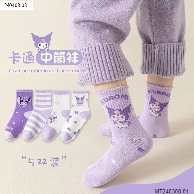 SET 10 ĐÔI TẤT KUROMI