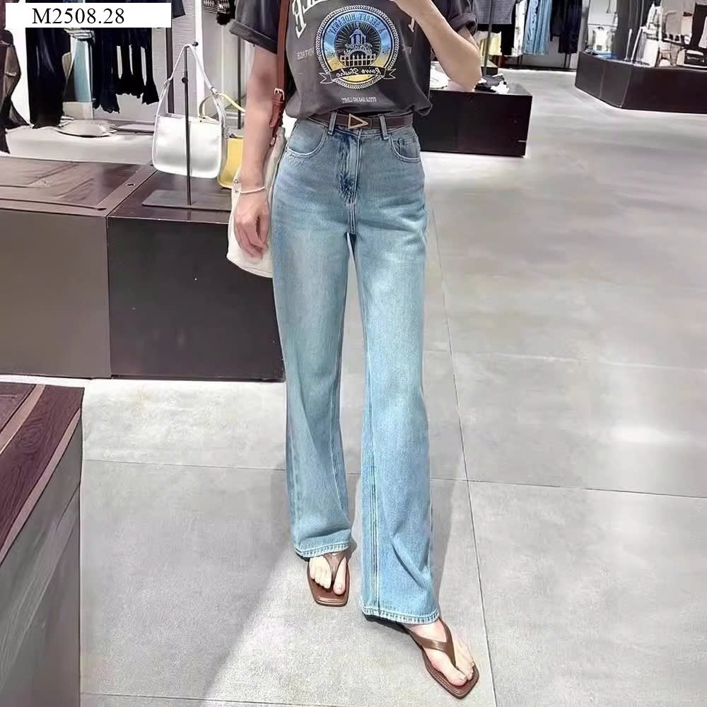 Quần jeans nữ cao腰 2024 👖