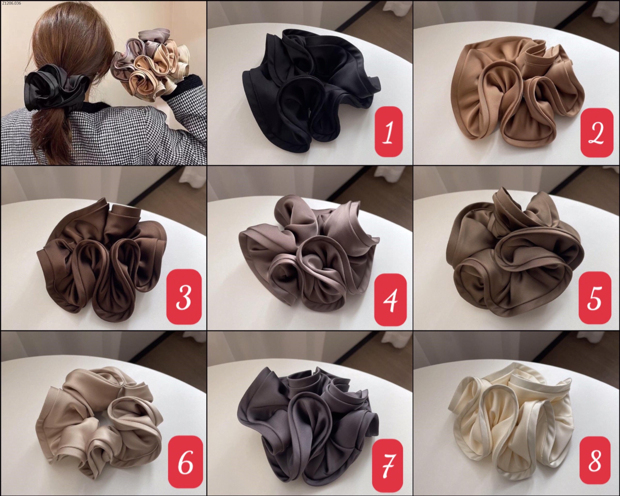 DÂY CỘT TÓC SCRUNCHIE KOREA 12