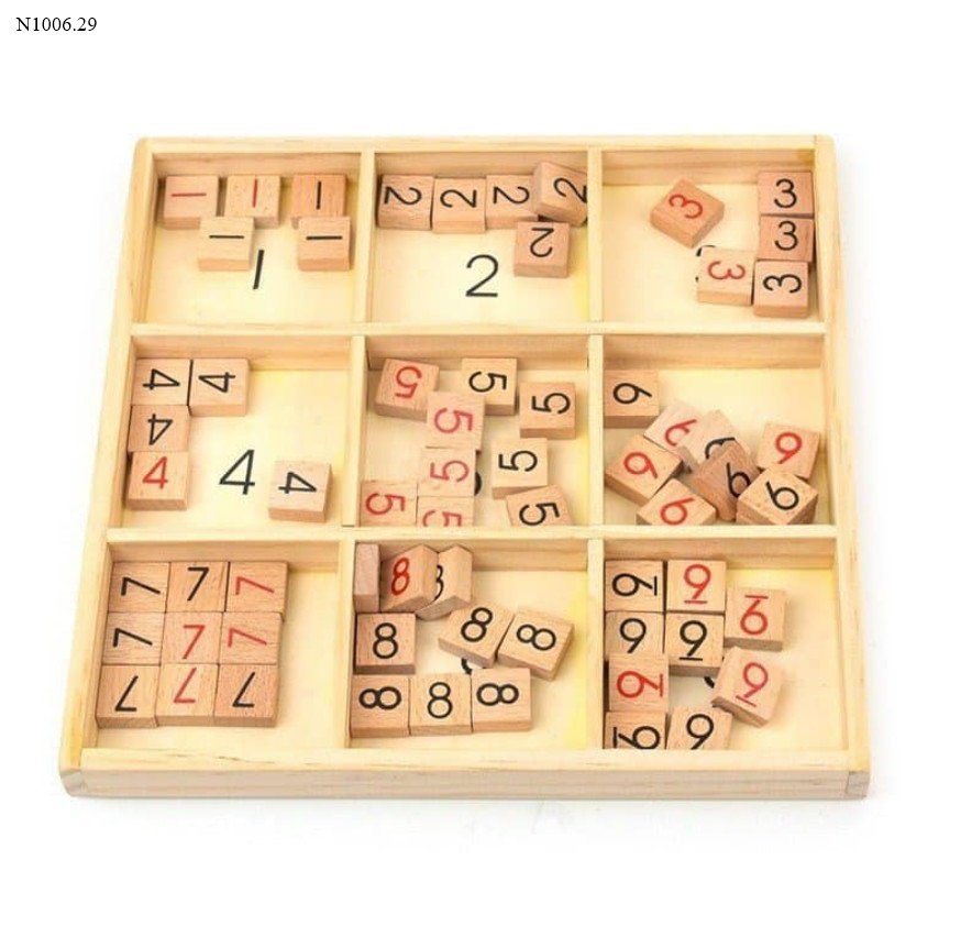 BỘ SUDOKU HỘP GỖ 10