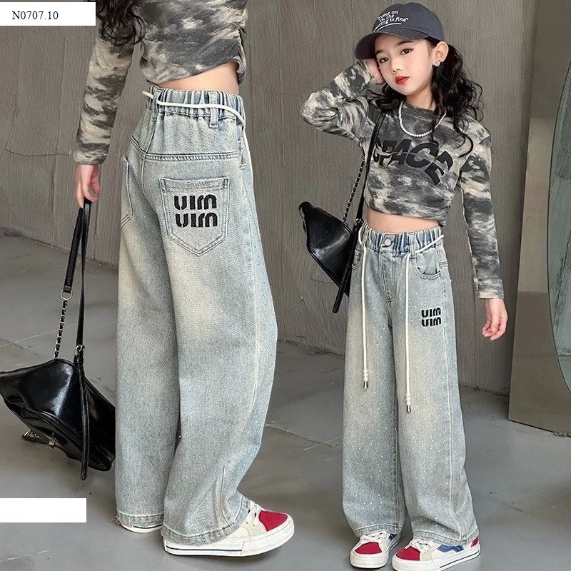 QUẦN JEANS MINMIN CHO BÉ GÁI