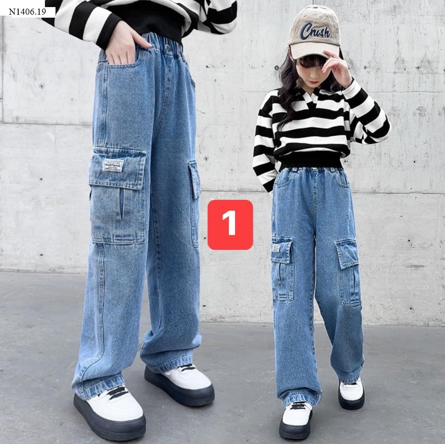 QUẦN JEANS BÉ GÁI 14