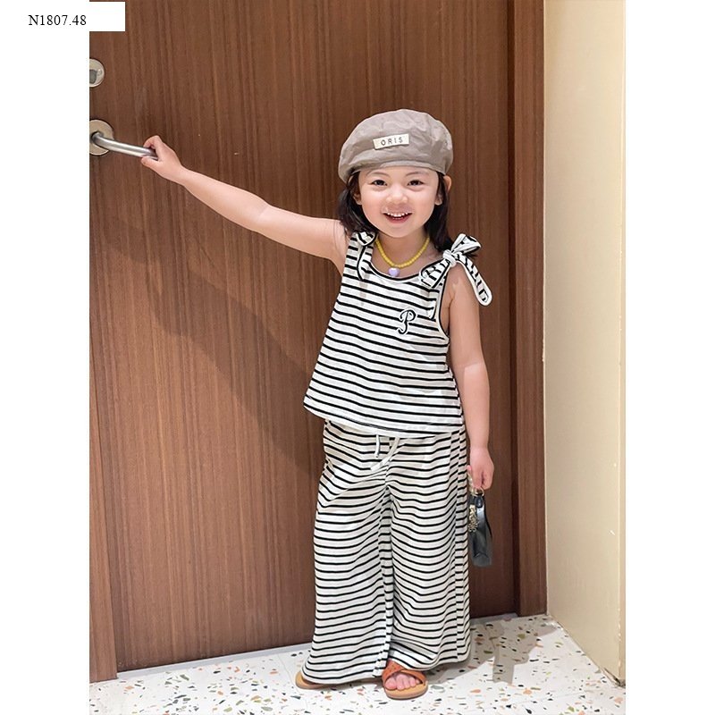 Set váy Deer Deer Girl Set 2024 Mùa hè mới