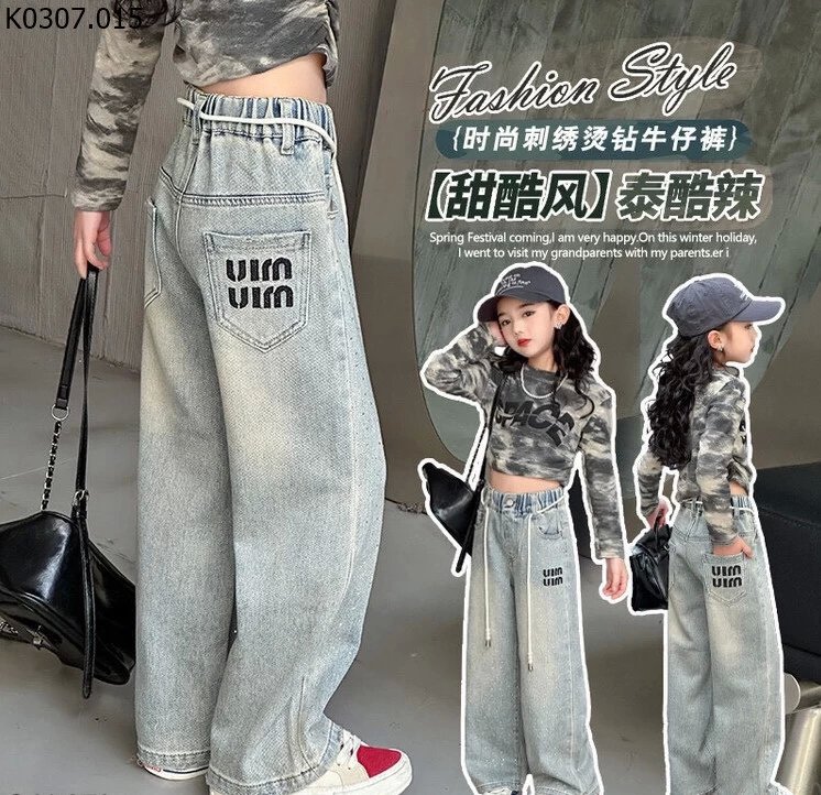 QUẦN JEANS MINMIN CHO BÉ GÁI